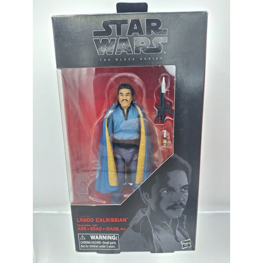 Star Wars The Black Series LANDO CALRISSIAN Action Figure. Disney.
